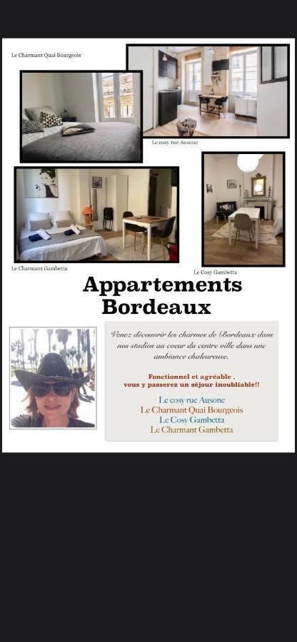 Le Charmant Quai Bourgeois Bordeaux Exteriér fotografie
